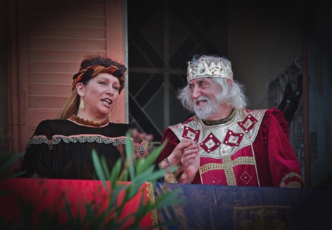 Maccagno - sbarco dell'imperatore